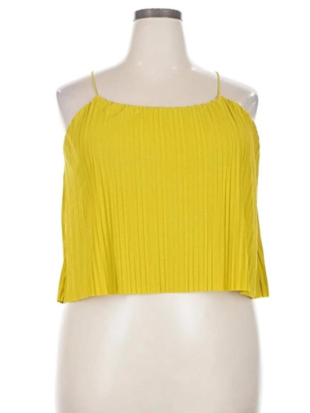 a new day Mustard Yellow Bandeau Cami with Spaghetti Straps